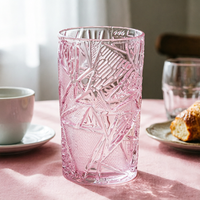 Gobelet à vin rétro européen vintage en verre épais, gobelet à cocktail pour vin rouge