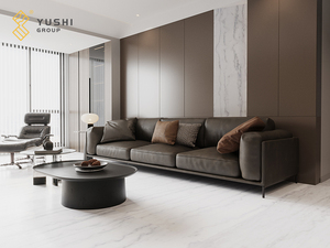 Yushi đá tự nhiên lớn tự nhiên trắng phiến đá cẩm thạch sàn gạch Trung Quốc Quảng Tây Đá Cẩm Thạch Trắng - Product Image 4