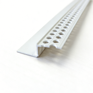 Profilé d'angle en PVC plastique pour plâtre, sur mesure, différentes spécifications, pour professionnels - Product Image 1