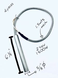 Electric <b>Tube</b> Rod Heater 12V 110V 220V Cartridge Heater for 3D Printer - Product Image 6