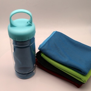 Serviette de refroidissement instantanée, lot de pièces de grande serviette personnalisée, <span class=keywords><strong>bouteille</strong></span> pour le yoga, la gymnastique, le visage - Product Image 1