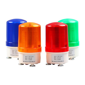 Zhejiang Qianyuan Electrical Technology Co., Ltd. LTD-1101J LED Alarm <b>Light</b> AC220V IP65 Rotating <b>Strobe</b> Warning <b>Light</b> - Product Image 1