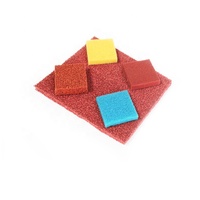 Feuille de mousse en silicone à cellules ouvertes résistante au lavage et à l'humidité