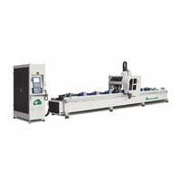 Machine CNC 3 axes OUWO avec système de commande Siemens 828D et 6 outils ATC pour le traitement des profilés en aluminium