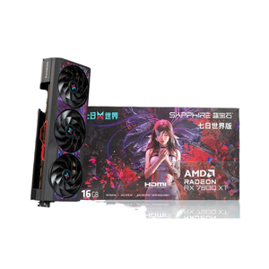 Tarjeta Gráfica Sapphire Radeon 7800 16GB Black Myth Wukong para Juegos de Escritorio, Edición Personalizada Mundial de 7 Días, GDDR6 - Product Image 3