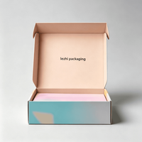Boîte en carton pour envoi postal, emballage de luxe, impression de logo personnalisé, boîte en carton pour cosmétiques