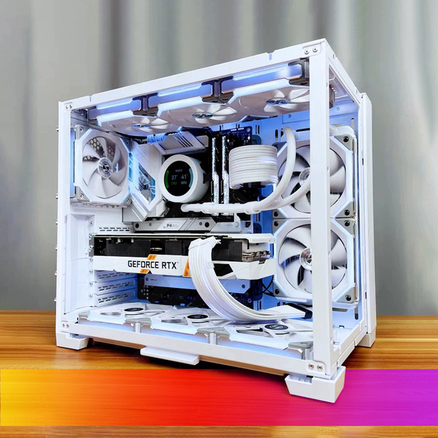 Brand New R5 5600 16G+512G RTX3060Ti-8G SSD Air-cooled Optional Powerful Desktop Computer Solid-state Drive Gaming Desktop