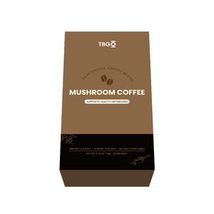 Caffè Istantaneo Biologico TBG OEM con Criniera di Cavallo, Funghi Chaga e Reishi, Miscela di Erbe e Spezie Amare, Senza Zucchero, Prima Infusione - Product Image 1