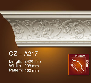 <span class=keywords><strong>Corniche</strong></span> décorative en polyuréthane pour <span class=keywords><strong>plafond</strong></span>, design européen, pour hôtels, moulures en mousse PU pour intérieur - Product Image 5
