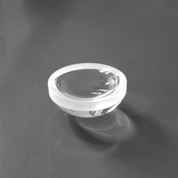 Lentille de projecteur 48mm UV monocristallin CaF2 concave-convexe lentille de ménisque en verre optique