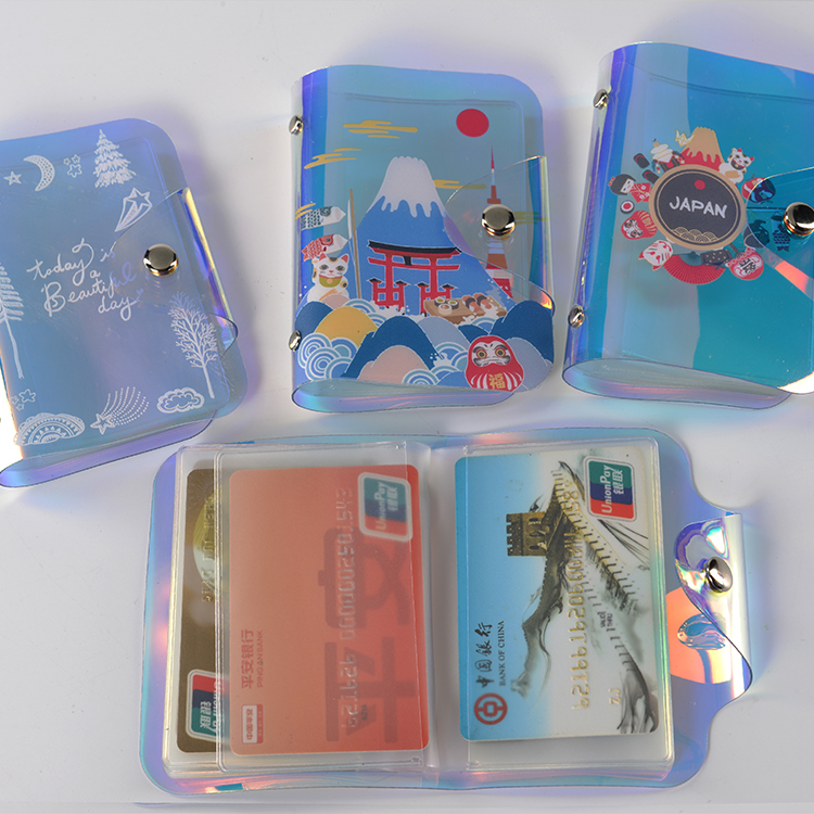 Пластиковые голографические прозрачные идентификационные карточки ПВХ пластиковые удостоверения ID-визитка банк кредитные карточки PVC держатель изготовленным на заказ логосом