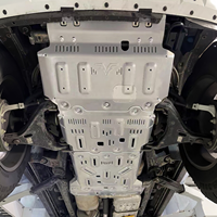Plaque de protection moteur légère en alliage aérospatial Al-Mg FK 8 mm pour TANK 400 2.0T HEV, protection de performance post-vente pour Overlanding, couleur argentée