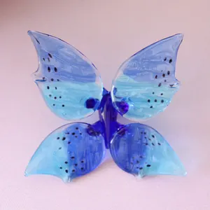 Фигурка бабочки из муранского стекла для украшения дома