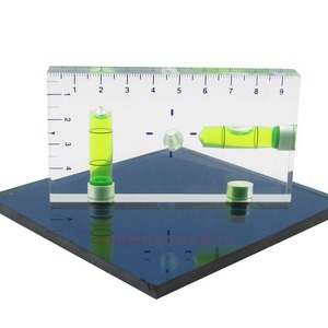 Regla de Nivel Transparente Haccury 3 en 1 con Nivel de Burbuja de Doble Eje para Medición DIY de 0-5m - Product Image 5