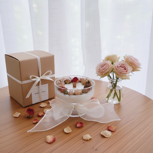 Ensemble cadeau de bougies en cire de soja dans un bol floral fait main, petit MOQ, avec boîte en kraft, étiquette <span class=keywords><strong>personnalisée</strong></span>, fournisseur d'usine - Product Image 3