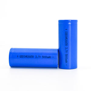 Rechargeable lithium Li-ion Li-ion batteries 3,7 V 5000mAh 26650 battery cell - Product Image 3