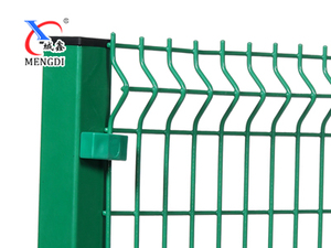 Chất lượng cao chống gỉ sơn tĩnh điện hàn dây lưới 3D tam giác uốn hàng rào kim loại - Product Image 4