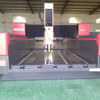 Routeur CNC 3 axes YD 1325 avec moteur et pompe pour le travail du granit, du quartz et du bois - Sculpture/Gravure/Fraisage