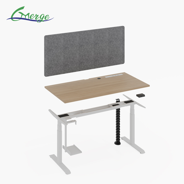 Single Seaters Office Furniture Smart Office Computer Lifting Table Electric Height Adjustable Table
