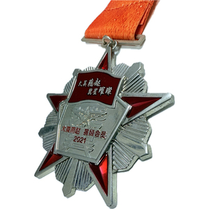 Metal Crafts Medalla de Vietnam Aleación de zinc Tamaño personalizado Fundición a presión Galvanoplastia - Product Image 4