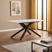 Tables basses de salon de style nordique, table basse rectangulaire en marbre écologique pour petit appartement