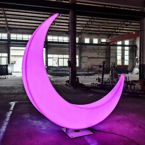 Senzhao decorativo Luna exterior jardín motivo calle paisaje luz impermeable - Product Image 4