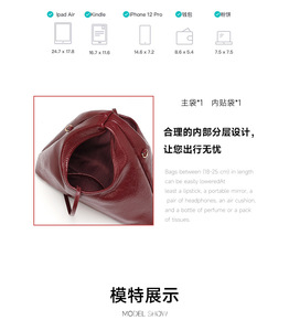 Nouveaux sacs à bandoulière de créateurs de mode, sacs à main en cuir PU de haute qualité, sacs messager décontractés, sacs à main et pochettes de luxe pour femmes - Product Image 3