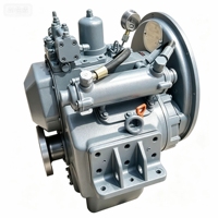 Boîte de vitesses marine hélicoïdale en fonte JUNLIAN de qualité supérieure - Conception robuste pour un fonctionnement fiable des navires, montage horizontal, machinerie 135A