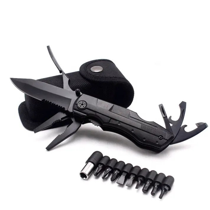 Portable folding multi-function knife pliers