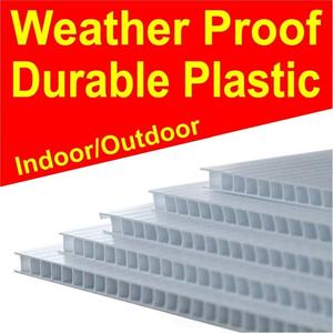 Customized Decoration Lawn Printing Corrugated <strong>Plastic</strong> <strong>Sheet</strong> Waterproof High-Quality 4mm Thick Yard Sign With H Stake - Product Image 5