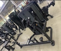 Machine à glute kickback à charge libre SK Commercial, équipement professionnel de renforcement des hanches à genoux avec pile de poids