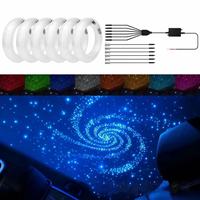 Nouvelle lumière d'ambiance ciel étoilé pour voiture 12V 7.5W LED à fibres optiques, décoration de plafond étoilé avec contrôle par application, modèle L8