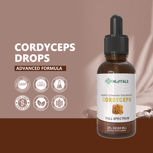 Extracto de Cordyceps Totalmente Natural en Gotas Líquidas con Hongo, Promueve la Energía y la Resistencia, Mejora la Vitalidad - Product Image 4