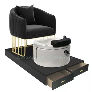 Salon de beauté royal, fauteuil de massage des pieds club haut de gamme, ZY-PC022 de chaise de pédicure