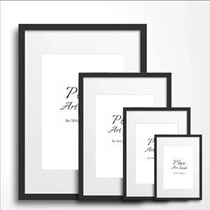 Cadre photo en bois A2 A3 A4 A5 en gros, grand cadre décoratif en bois pour certificat, art mural imprimé, design en bois - Product Image 1