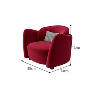 Canapé de réception ondulé créatif pour salon de beauté, magasin de vêtements, appartement grand ou petit, mobilier commercial