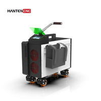 Nettoyeur laser pulsé portable 500W pour le décapage de peinture et le nettoyage de la rouille sur les surfaces en acier industrielles