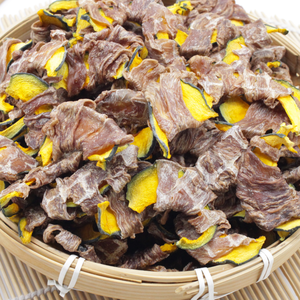 Pato envuelto en calabaza y carne y producto cárnico y golosinas para perros y comida para perros y bocadillos para perros - Product Image 1