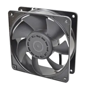 Ventilador de refrigeração sem escova 12038 DC, personalizado de fábrica, 5v, 12v, 24v, ventilador silencioso axial, refrigerador 120x120x38