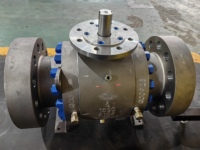 Válvula de Bola de Acero Inoxidable Dúplex 2205, Válvula de Bola de Trunnion Super Dúplex 2507 API 6D para Uso en Alta Mar