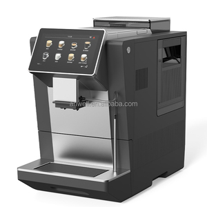 ANWELL Cafetera Comercial Totalmente Automática, Calentamiento Rápido, Espuma de Leche Ajustable, para Uso en Bares, 20 Bares de Presión - Product Image 1