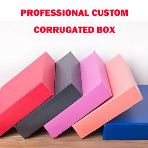 Lipack OEM üretici özel Logo baskılı e-ticaret ambalaj için oluklu kağıt kutuları mailler nakliye kutusu - Product Image 3