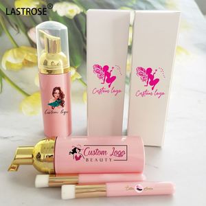 Champú para Pestañas de Marca Privada OEM, Seguro para Extensiones de Pestañas, Botella con Logotipo Personalizado - Product Image 4