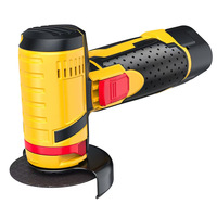 Mini-meuleuse d'angle sans fil pour usage domestique, haute vitesse, polissage, découpe, nettoyage des interstices, portable, moteur sans balais, batterie au lithium, entièrement en cuivre