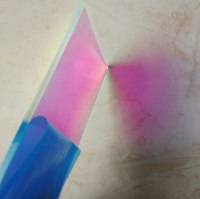 Nouveau produit : Plaque acrylique irisée effet miroir transparent