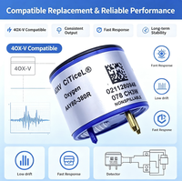Sonde de détection d'oxygène compatible Sr-X2v Aay80-390 4OX-V, capteur électrochimique pour alarme gaz et concentration d'O2
