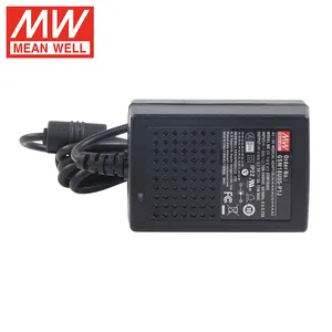 Gemiddelde Put Gsm18u 18W 5V 7V 9V 12V 15V 18V 24V 48V Aan De Muur Gemonteerde Medische Adapter Medische Schakelende Voeding