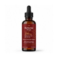 Gotas de Berberina OEM con Canela y Manzana |   Fórmula de Alta Potencia de 250 mg |   Suplemento de Apoyo al Metabolismo de la Glucosa de Marca Privada