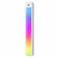 Luz LED RGB Recargable para Armario, con Sensor de Movimiento, Inalámbrica, para Armario, Guardarropa, Luz Nocturna para Dormitorio