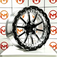 Jantes de course Maxtera Forged Custom Beadlock Belak Series4 pour Mustang Dodge Corvette Camaro GTR Supra BMW Tesla, jantes en alliage